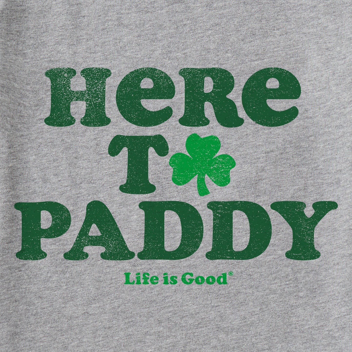 Men's Cooper Here to Paddy Clover Short Sleeve Tee