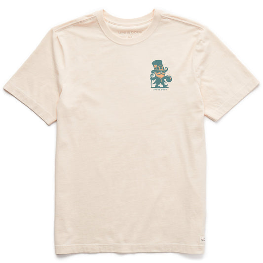 Men's Irish Leprechaun Short Sleeve Crusher Tee