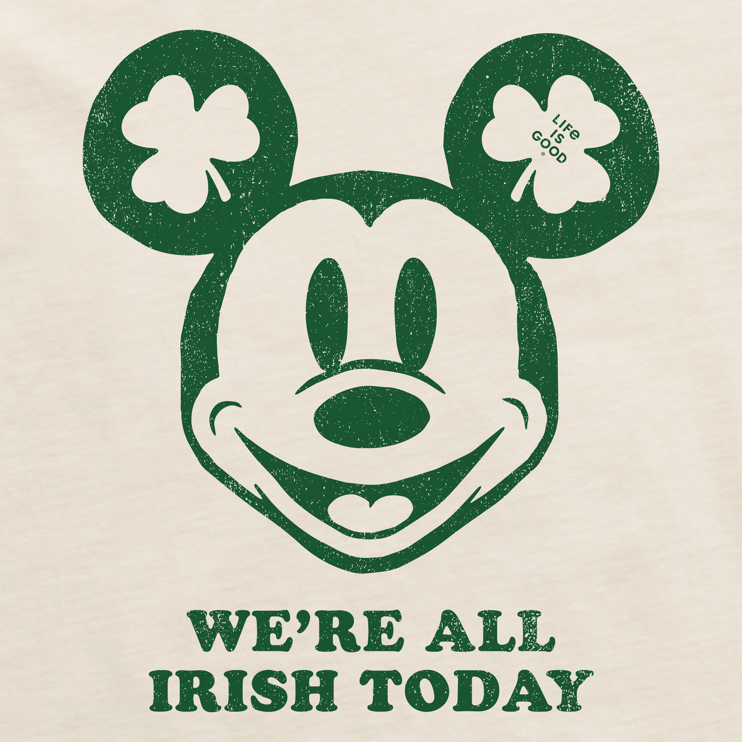 Men's We're All Irish Today Willie Short Sleeve Crusher Tee