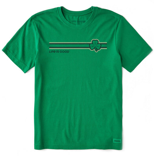Men's Clover Stripe Short Sleeve Crusher Tee