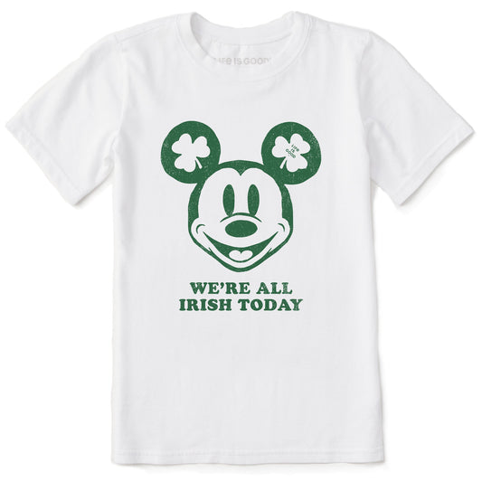Kids We're All Irish Today Willie Short Sleeve Crusher Tee