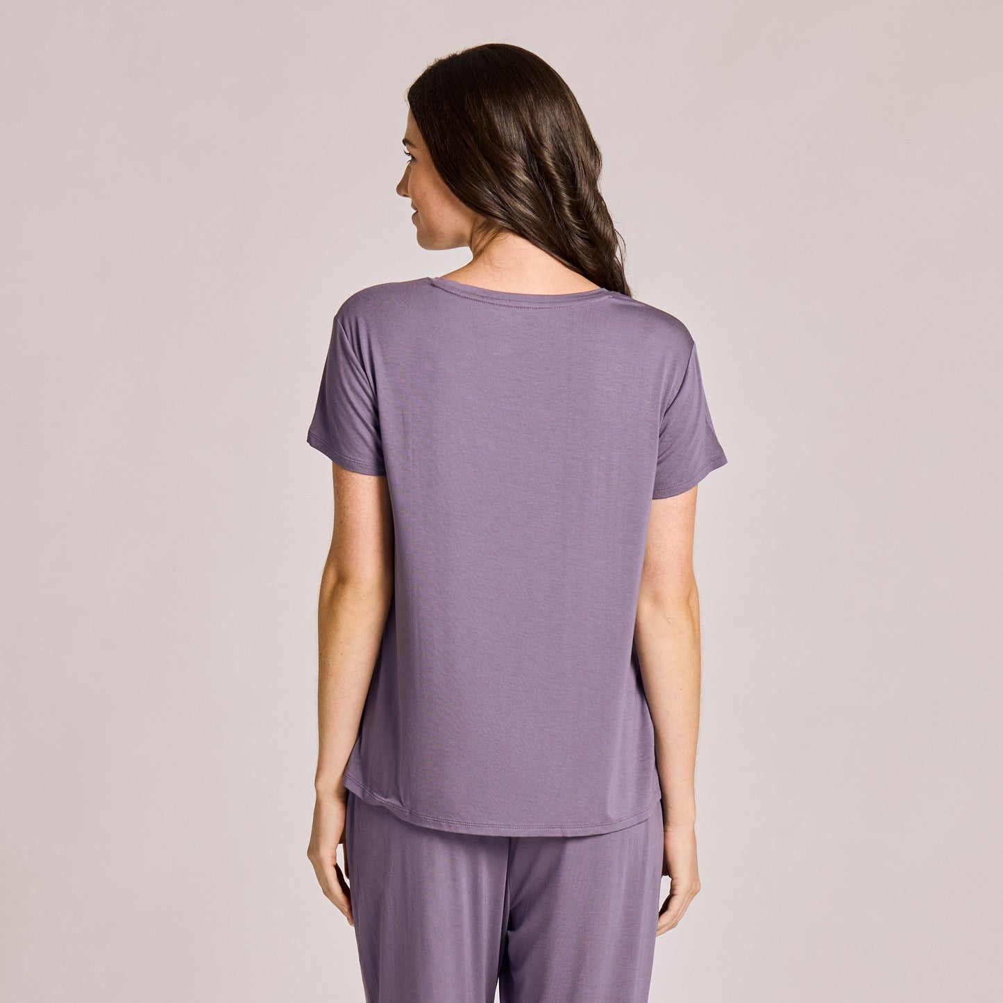 Women's Solid Lightweight Sleep Tee