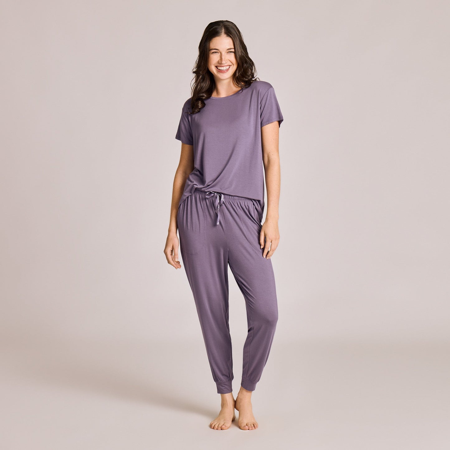 Women's Solid Lightweight Sleep Jogger