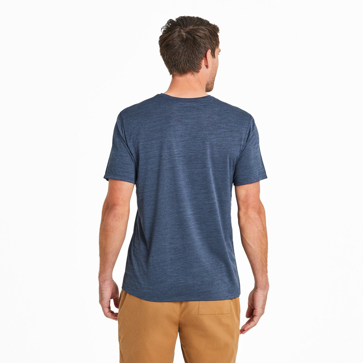 Men's Solid Short Sleeve Sun Crusher Tee