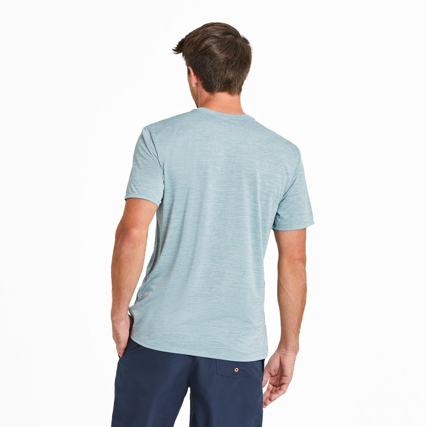 Men's Solid Short Sleeve Sun Crusher Tee