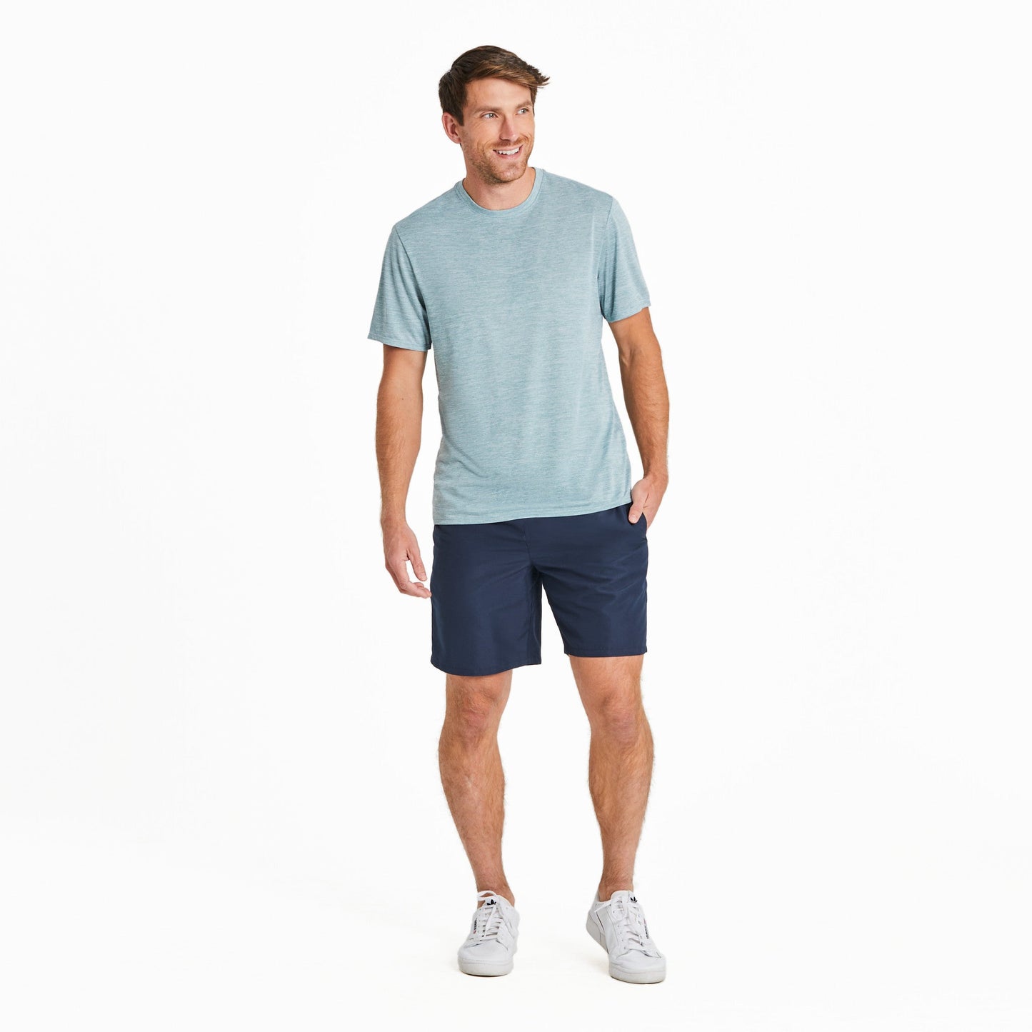 Men's Solid Short Sleeve Sun Crusher Tee
