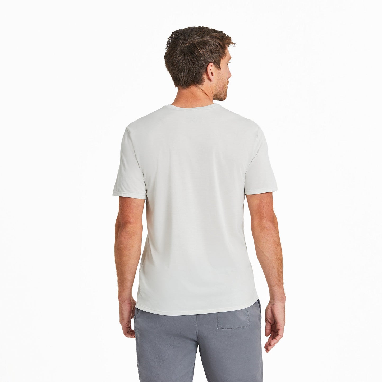 Men's Solid Short Sleeve Sun Crusher Tee