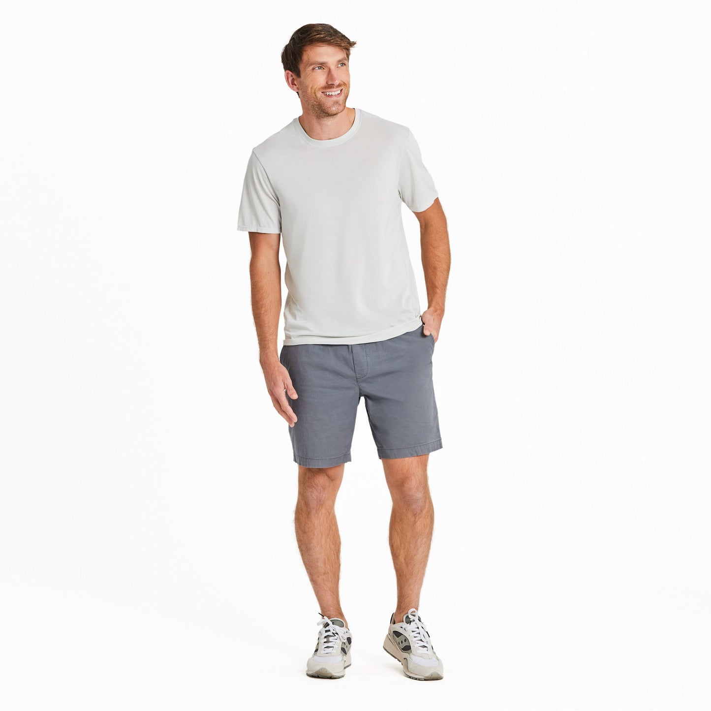 Men's Solid Short Sleeve Sun Crusher Tee