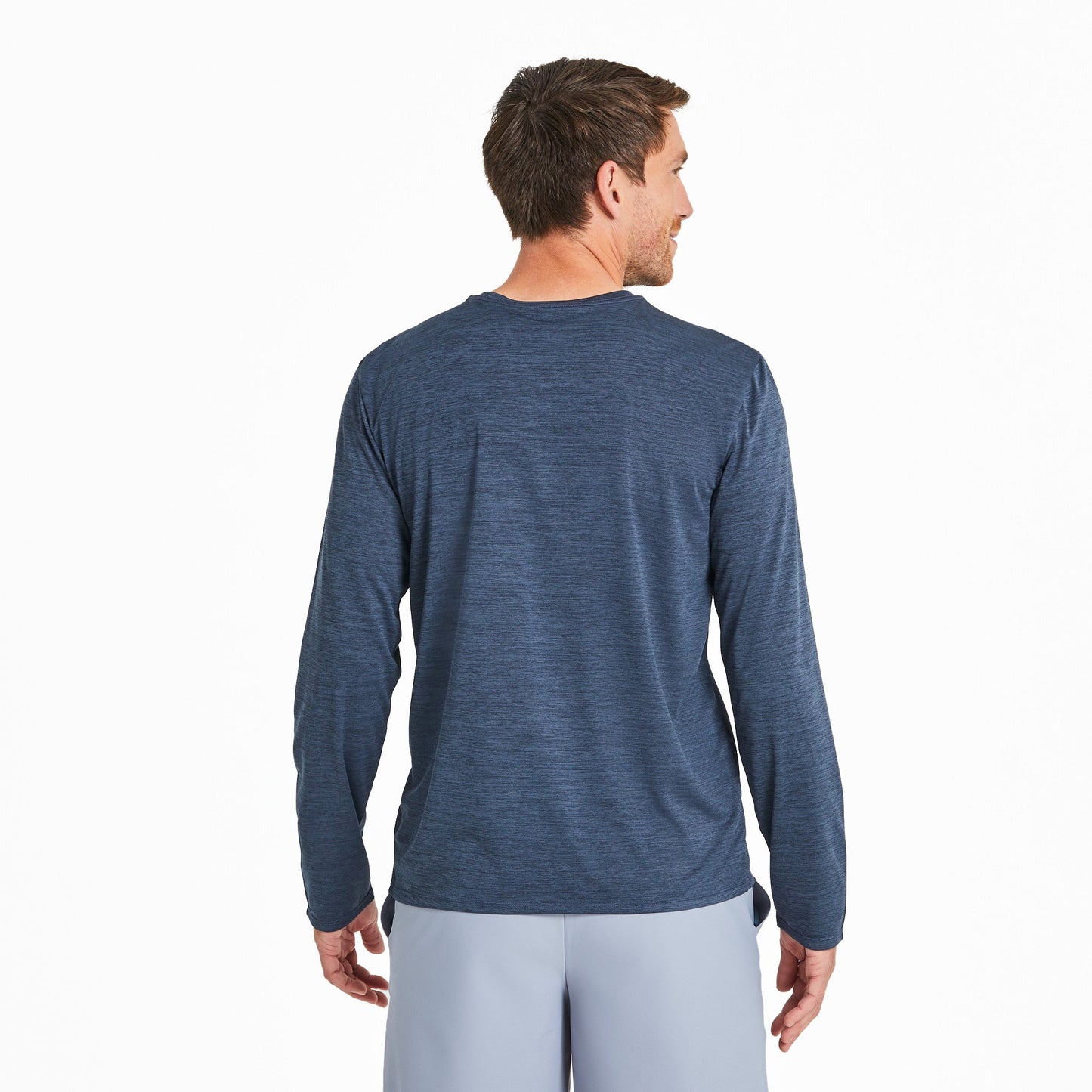 Men's Solid Long Sleeve Sun Crusher Tee