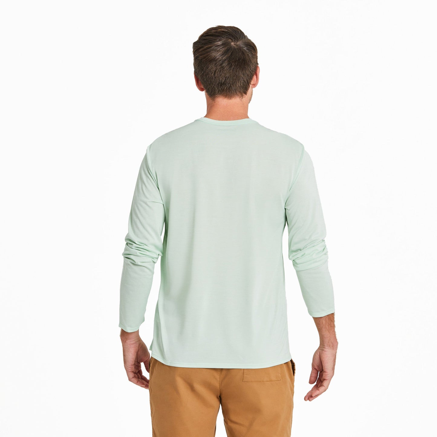 Men's Solid Long Sleeve Sun Crusher Tee