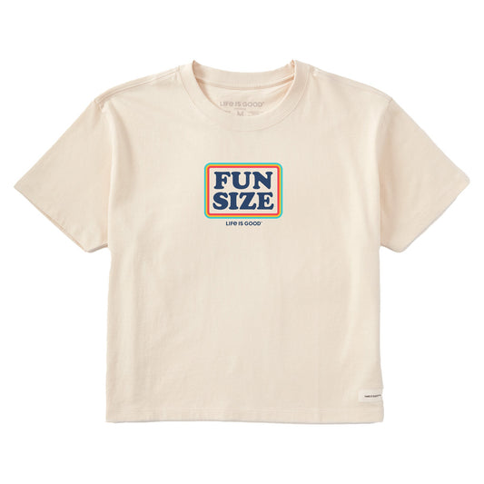 Women's Fun Size Short Sleeve Crusher Boxy Tee
