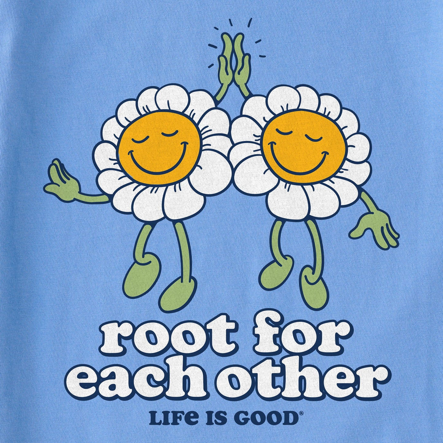 Women's Root for Each Other Short Sleeve Crusher Boxy Tee