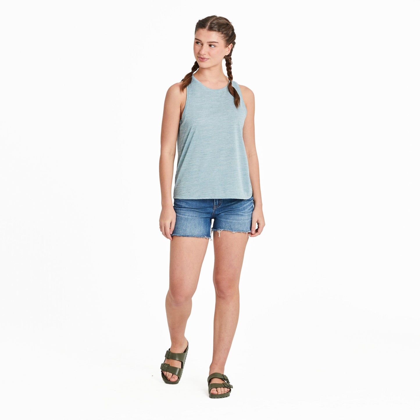 Women's Solid Sun Crusher Tank