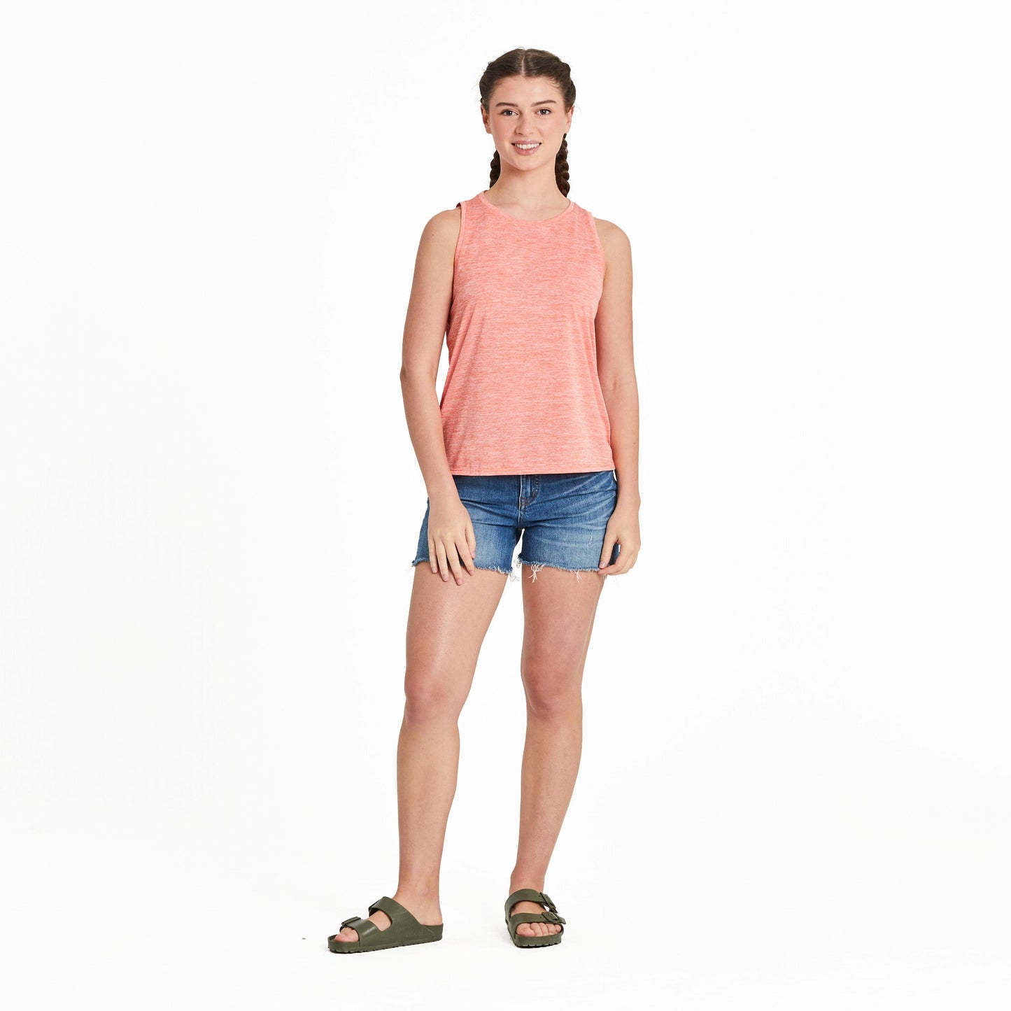 Women's Solid Sun Crusher Tank