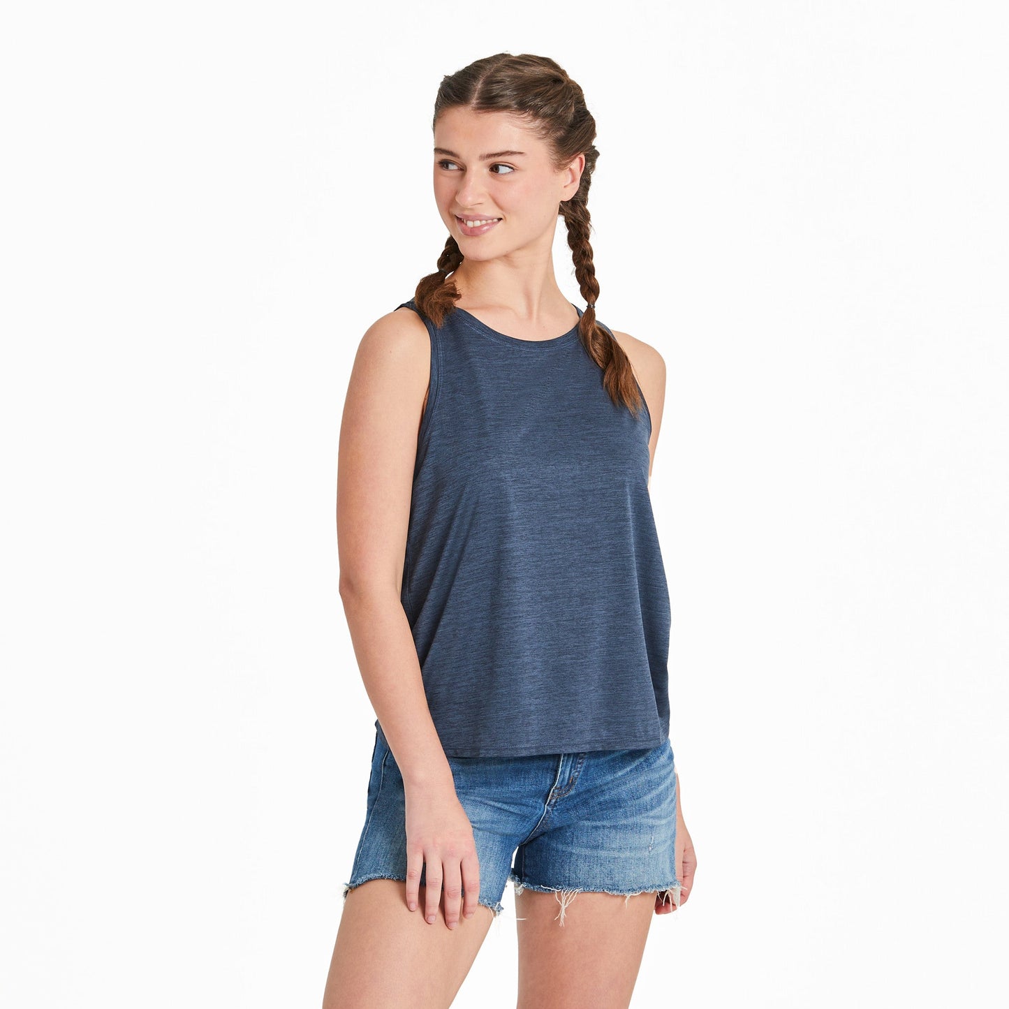 Women's Solid Sun Crusher Tank