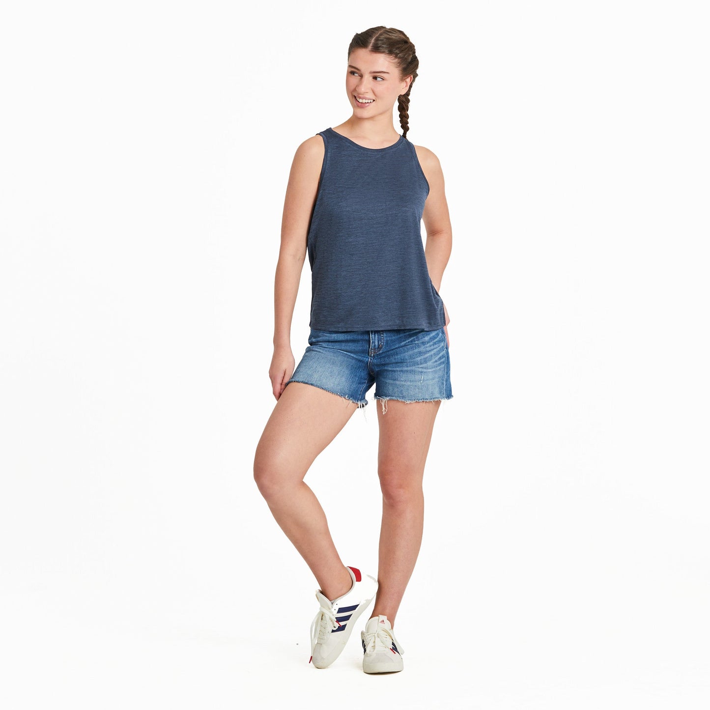 Women's Solid Sun Crusher Tank