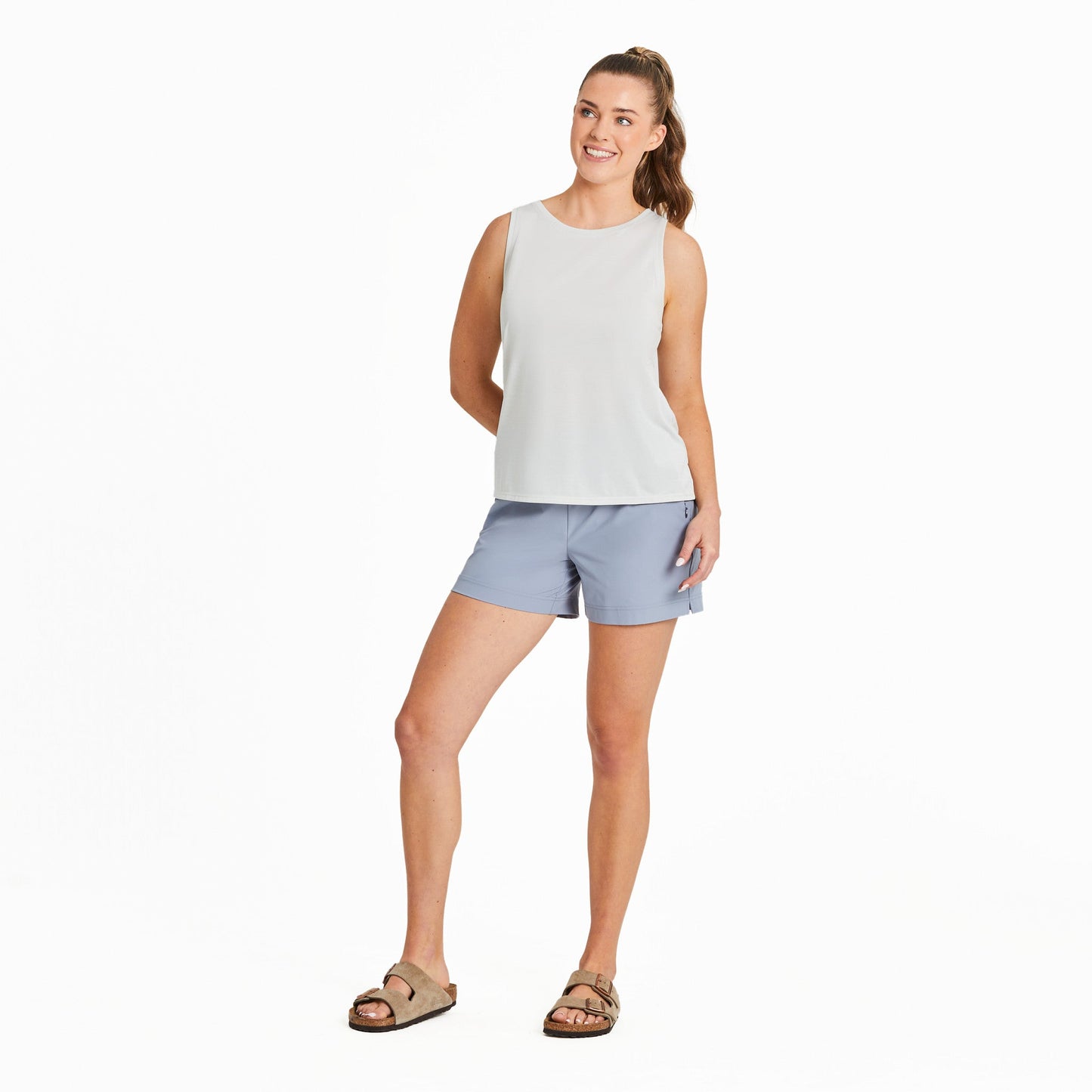 Women's Solid Sun Crusher Tank