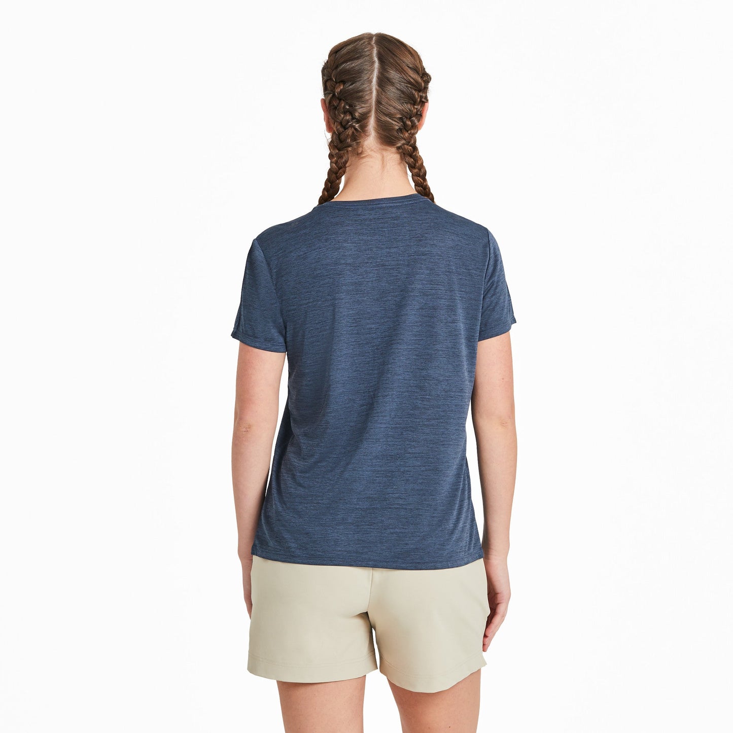 Women's Solid Short Sleeve Sun Crusher Tee