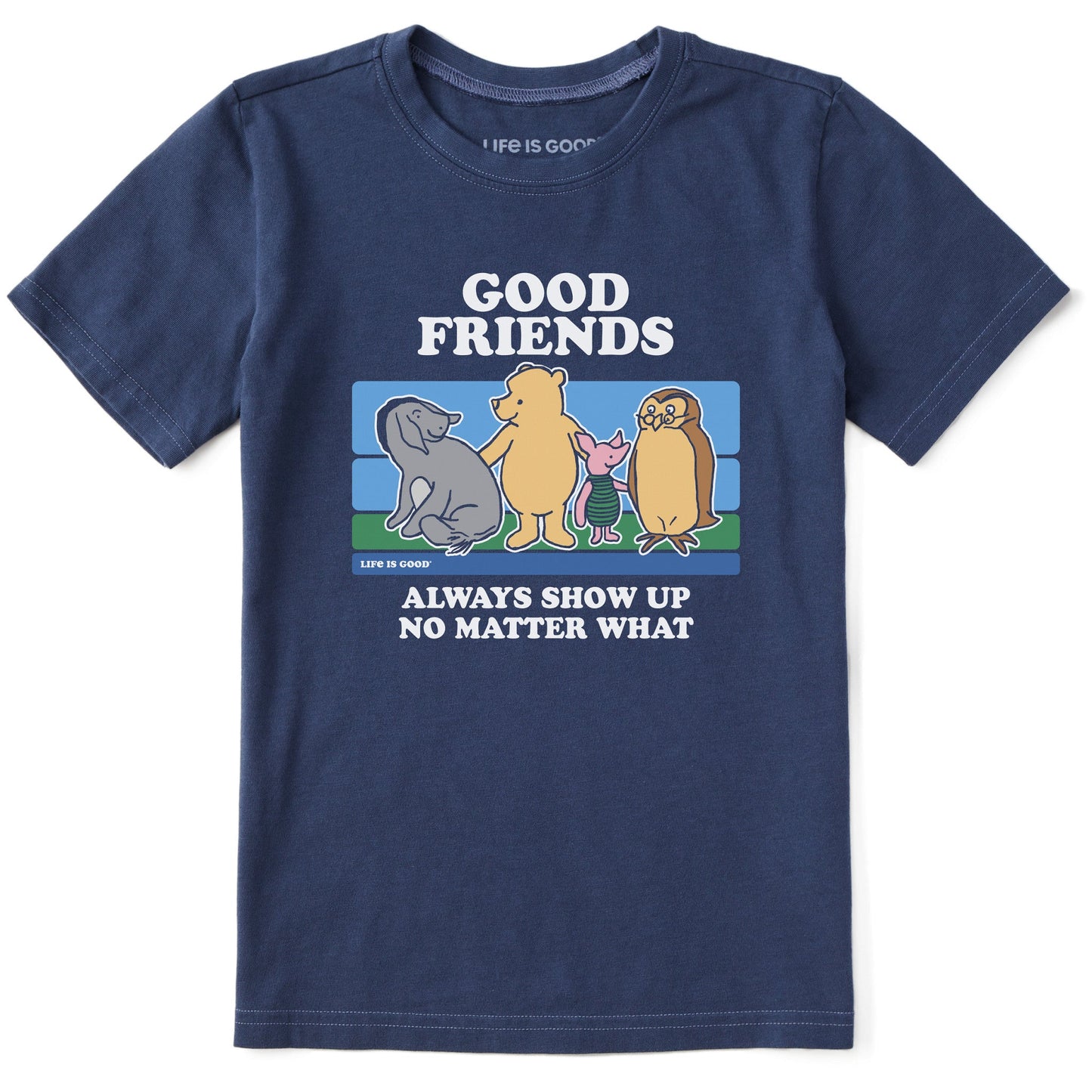 Kids Good Friends Winnie Short Sleeve Crusher Tee
