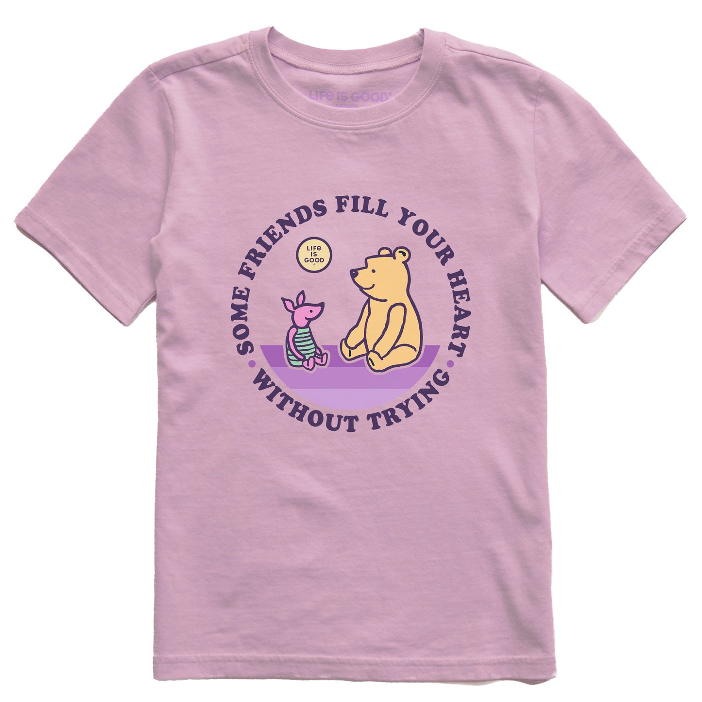 Kids Friends Fill Your Heart Winnie Short Sleeve Crusher Tee