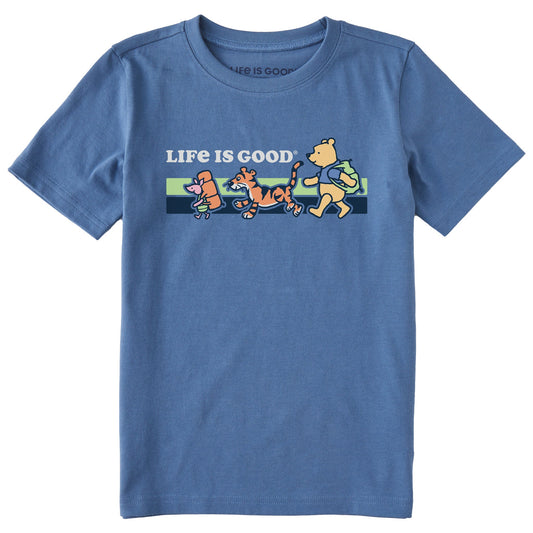 Kids Winnie & Friends Hike Short Sleeve Crusher Tee
