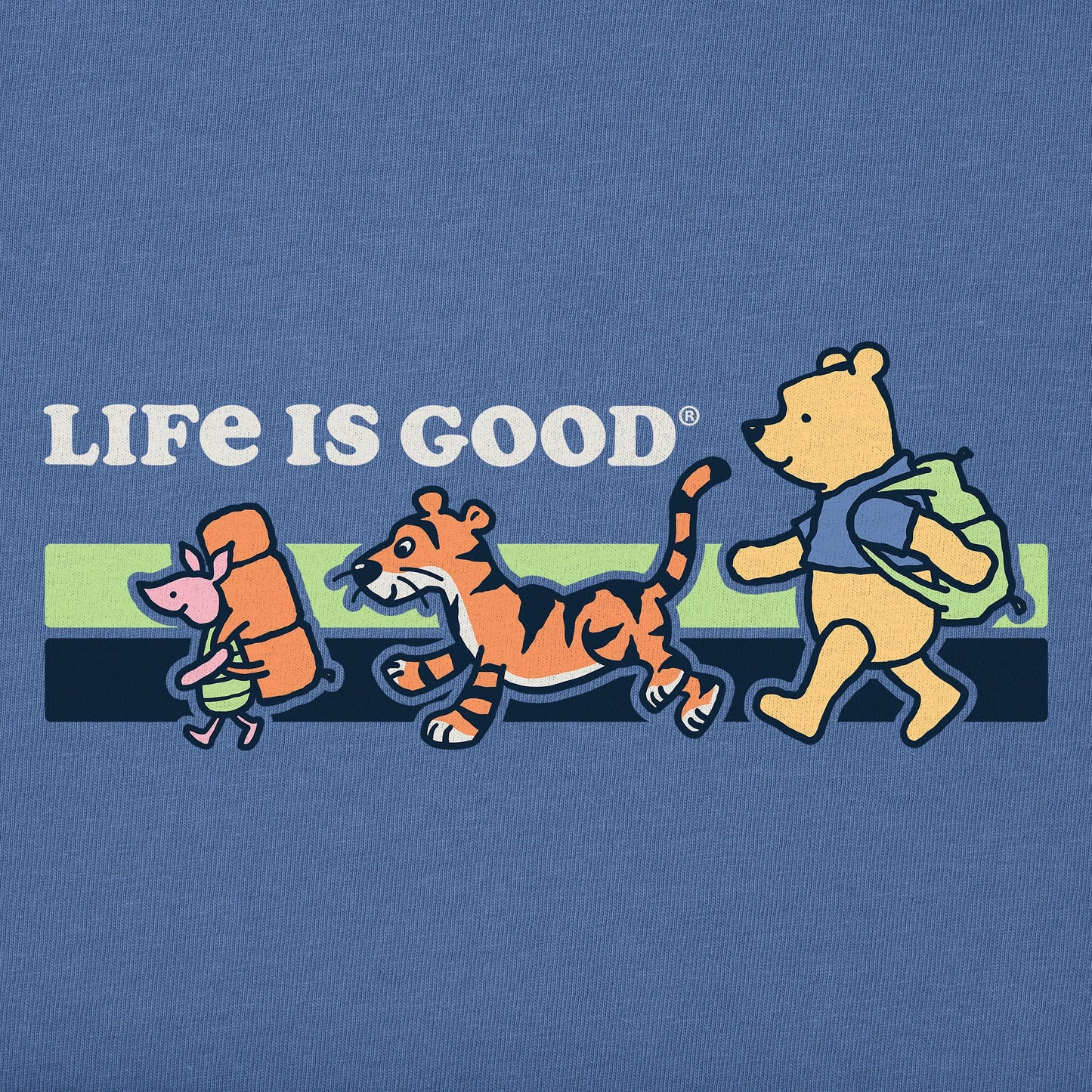 Kids Winnie & Friends Hike Short Sleeve Crusher Tee