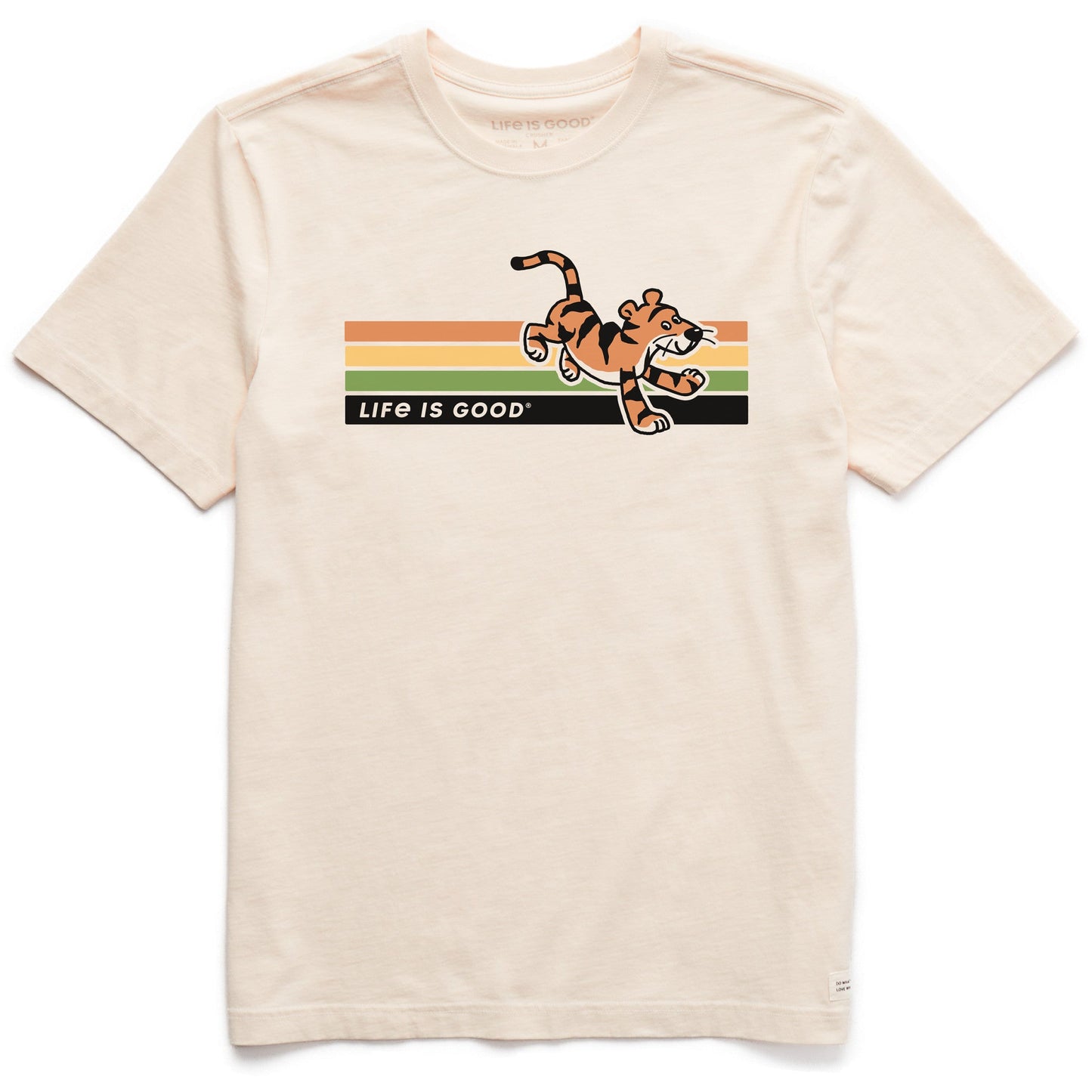 Men's Tiger Stripes Short Sleeve Crusher Tee