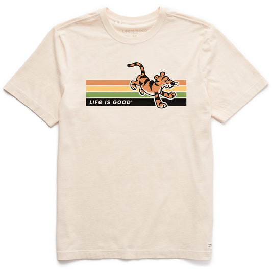 Men's Tiger Stripes Short Sleeve Crusher Tee
