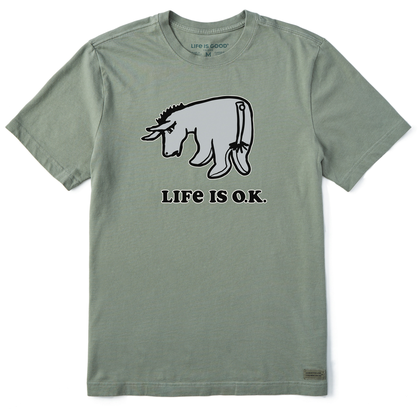 Men's Life is OK E Short Sleeve Tee