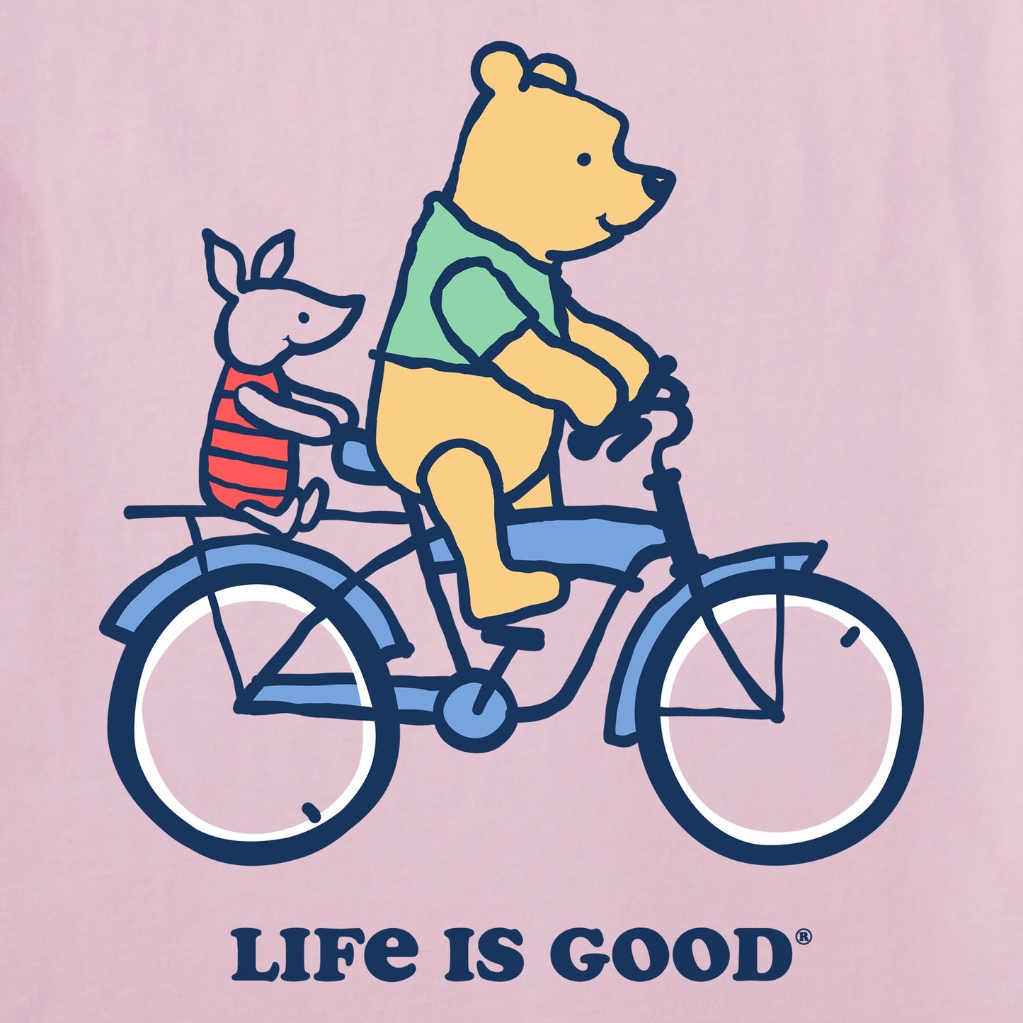 Women's Winnie & P Bike Short Sleeve Tee