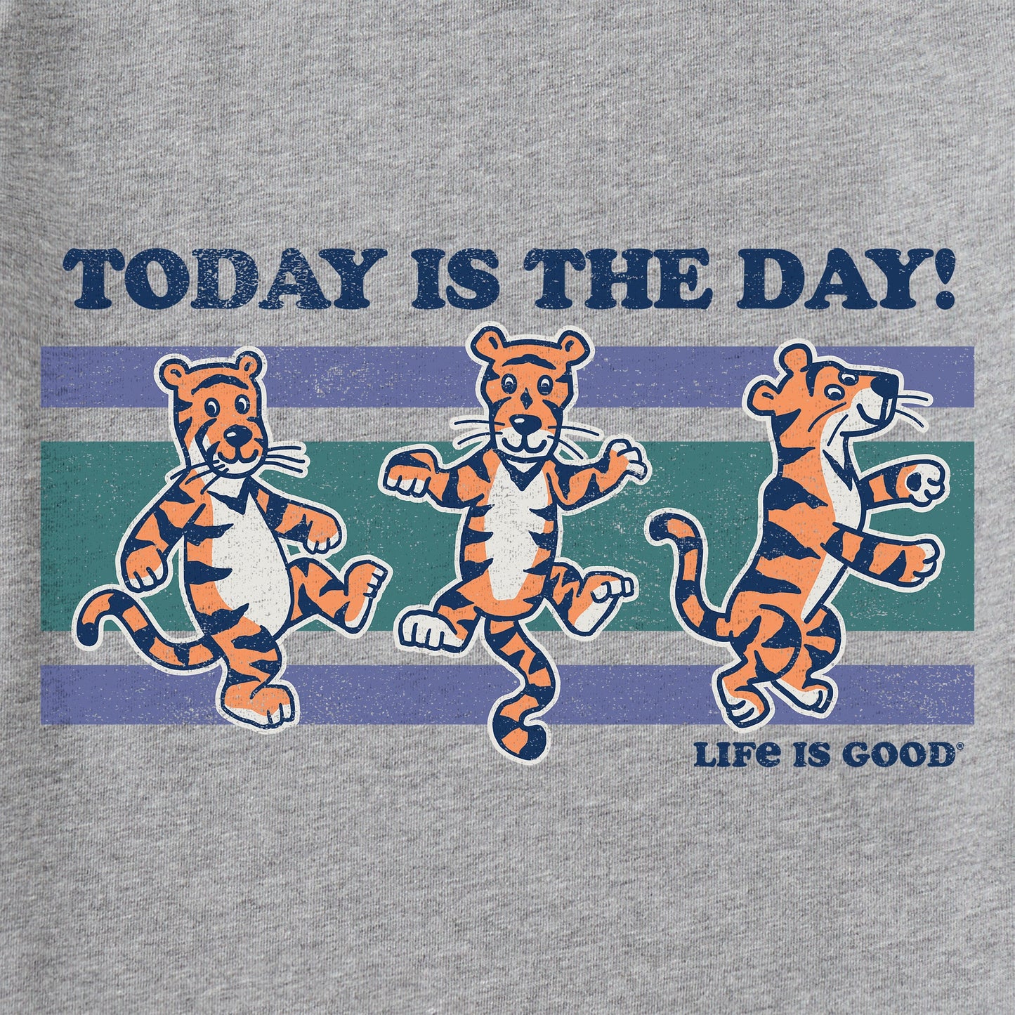 Women's Today is the Day Tiger Stripes Short Sleeve Tee