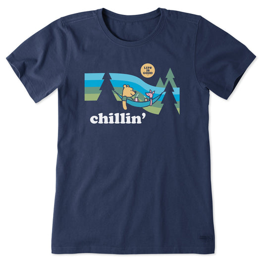 Women's Chillin' Winnie & P Hammock Short Sleeve Tee