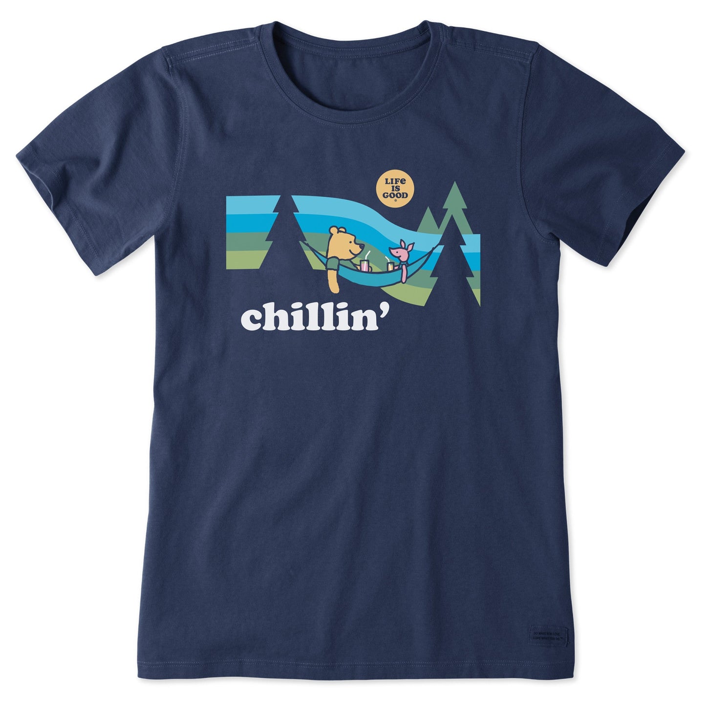 Women's Chillin' Winnie & P Hammock Short Sleeve Tee