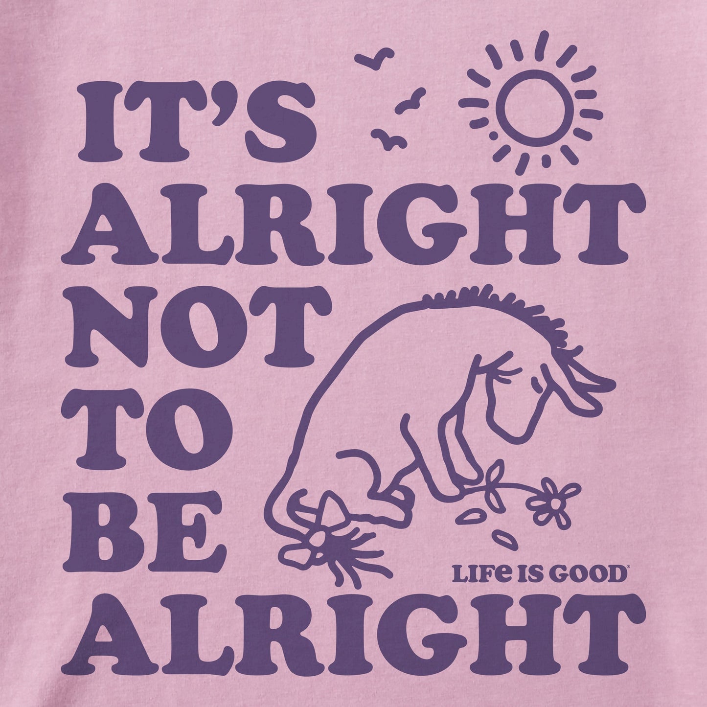 Women's Alright not to be Alright E Short Sleeve Tee