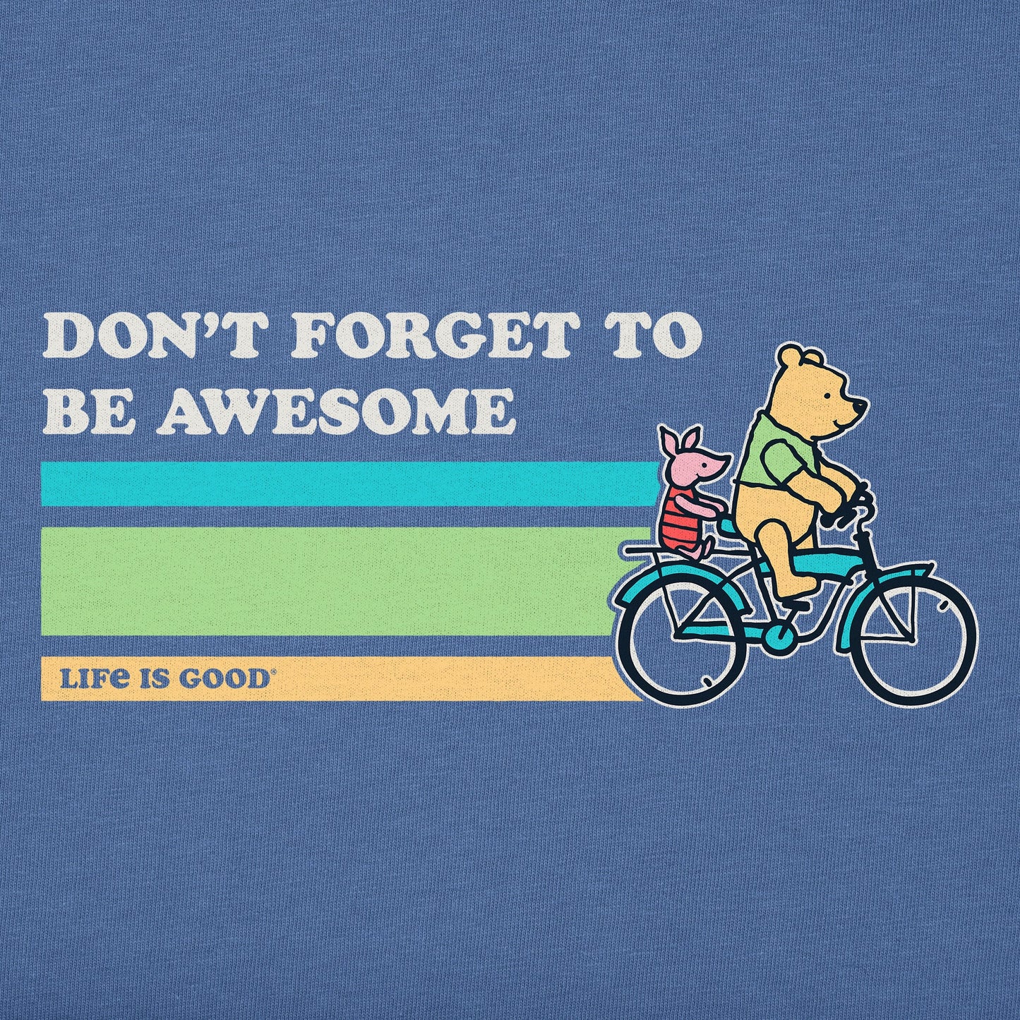 Women's Be Awesome Winnie & P Bike Short Sleeve Tee