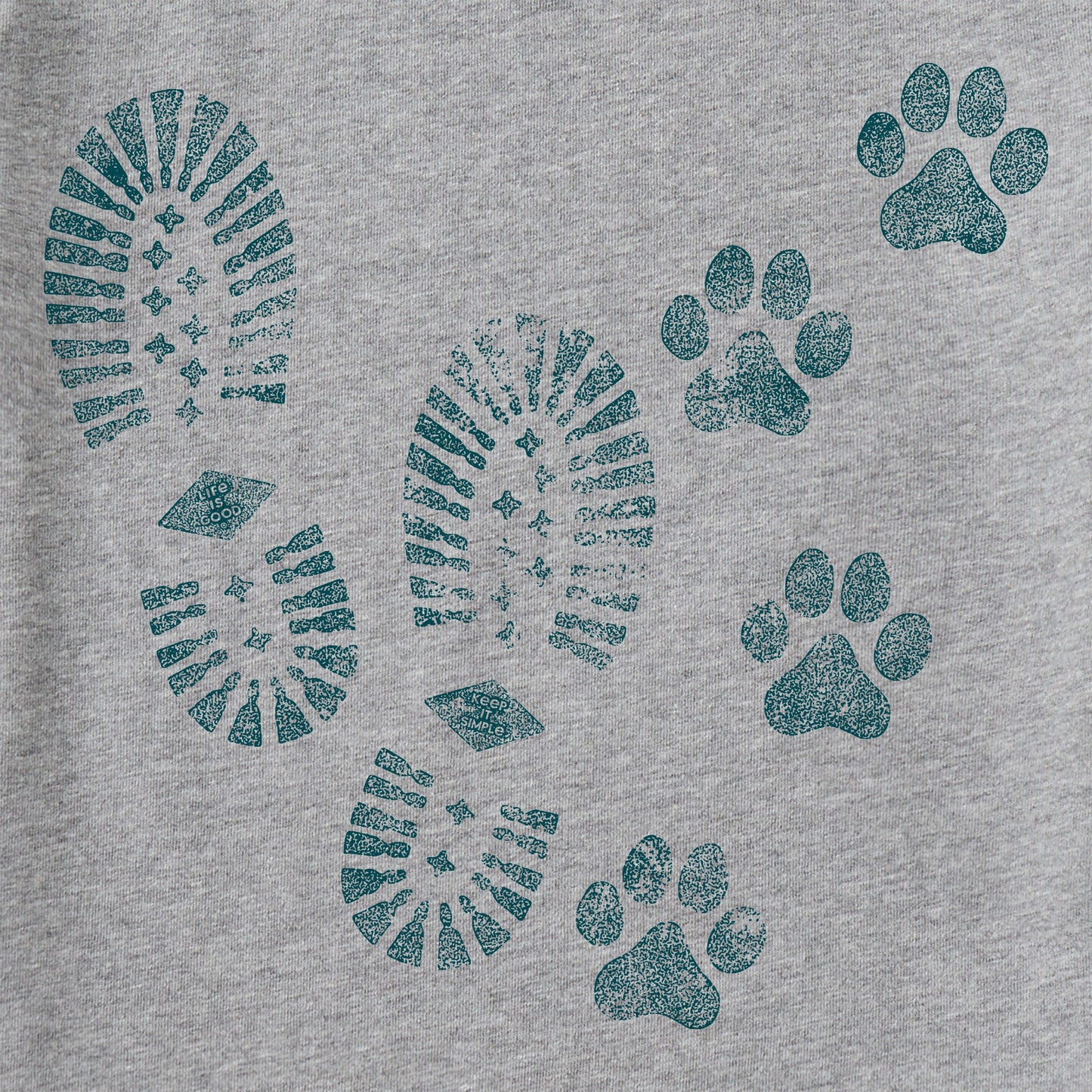 Men's Trails & Tails Short Sleeve Crusher Tee