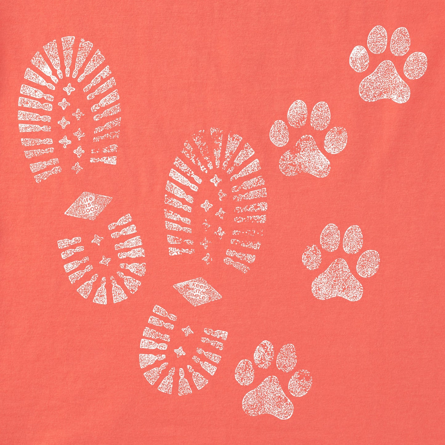 Women's Trails & Tails Short Sleeve Crusher Tee