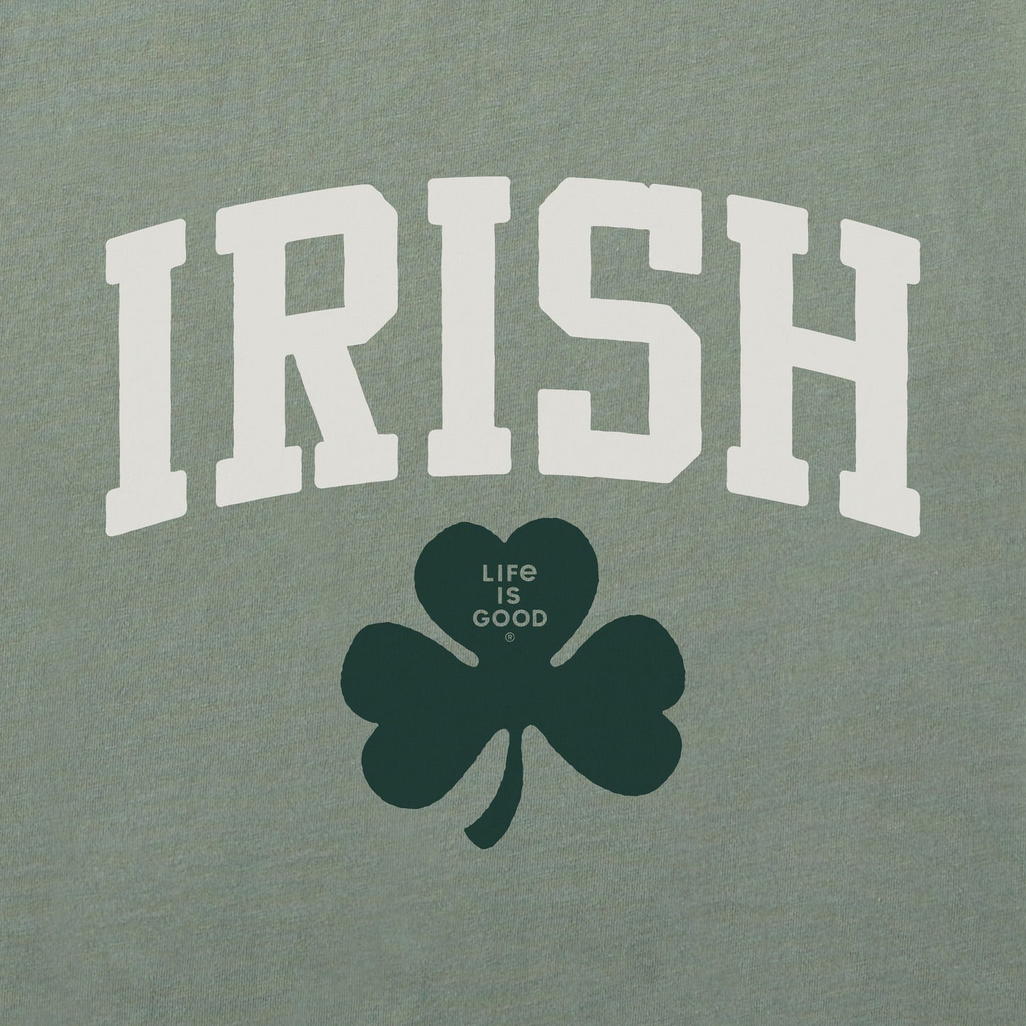 Men's Irish Clover Short Sleeve Crusher Tee