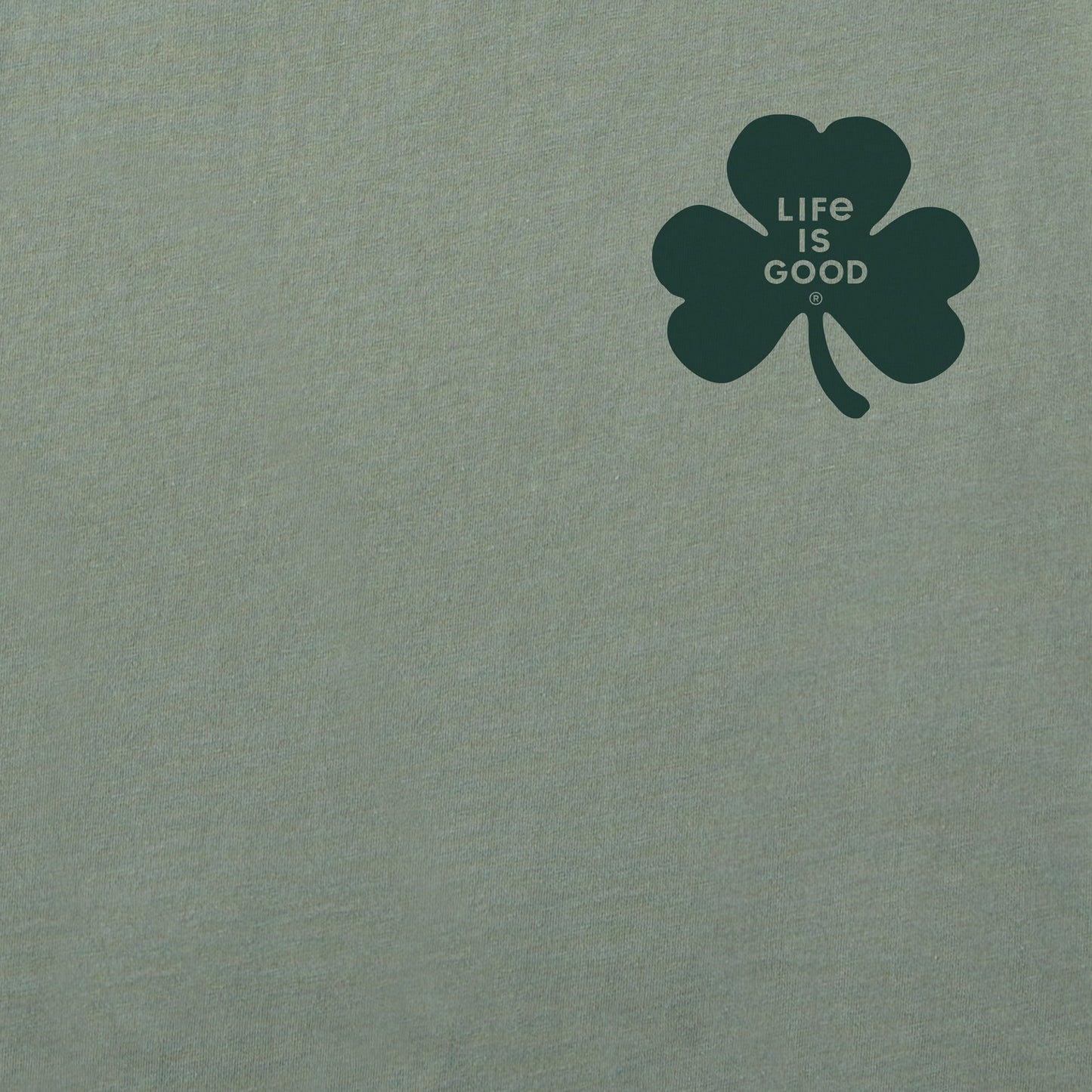 Men's Irish Clover Short Sleeve Crusher Tee