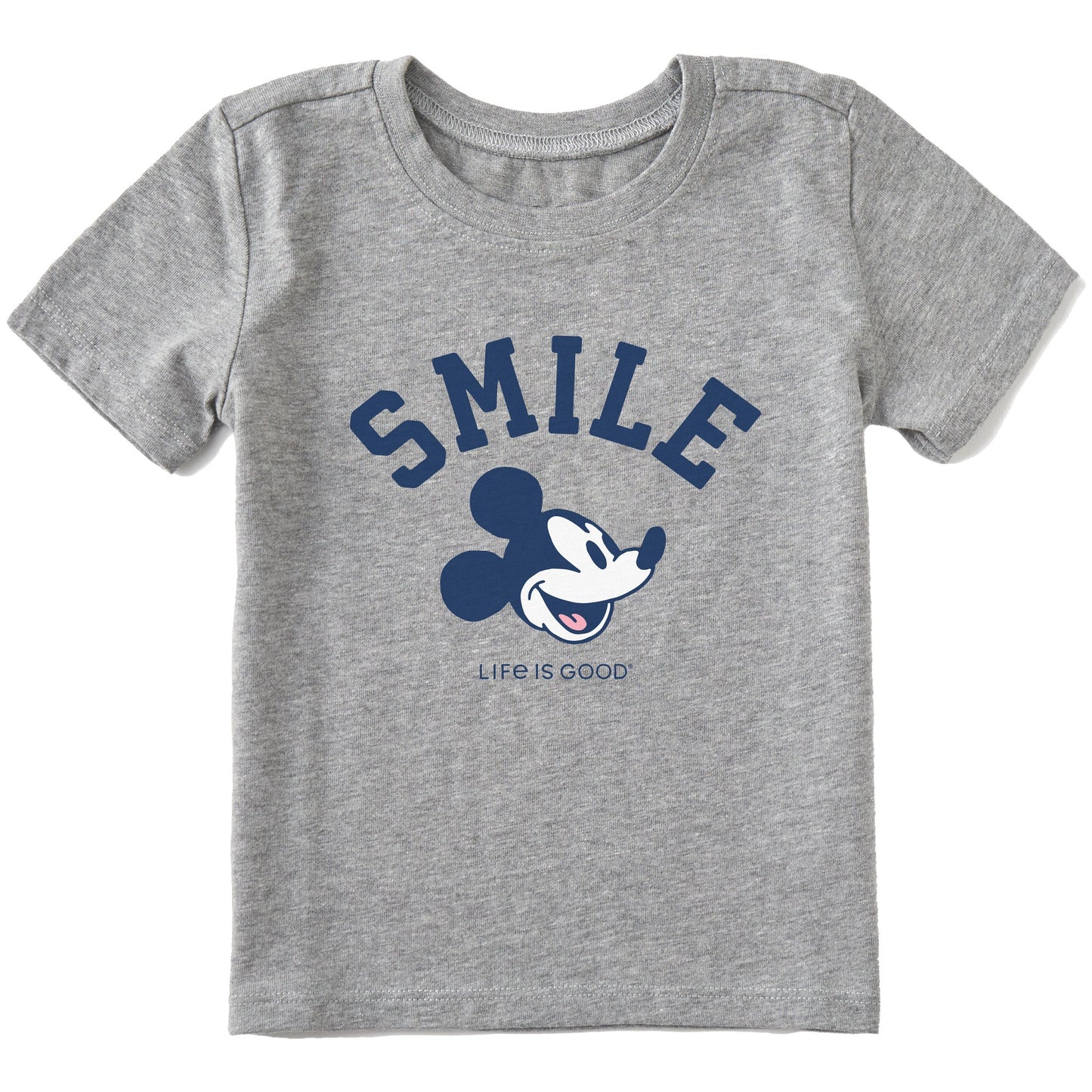 Toddler Smile Steamboat Willie Short Sleeve Crusher Tee