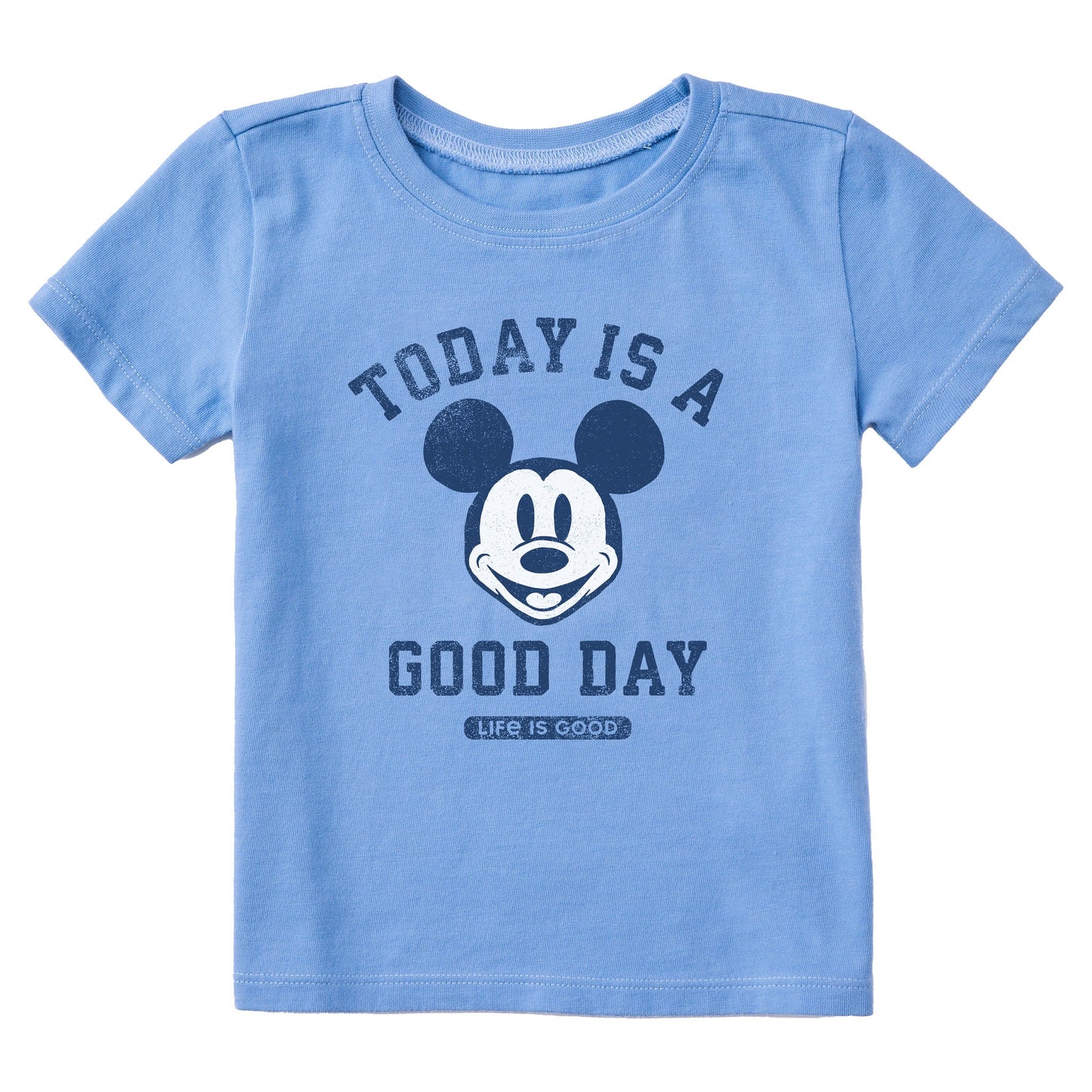 Toddler Steamboat Willie Good Day Short Sleeve Crusher Tee
