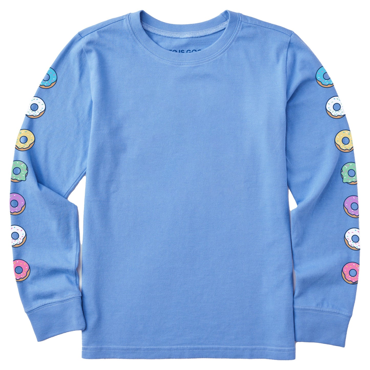 Kids Donuts Long Sleeve Crusher Tee