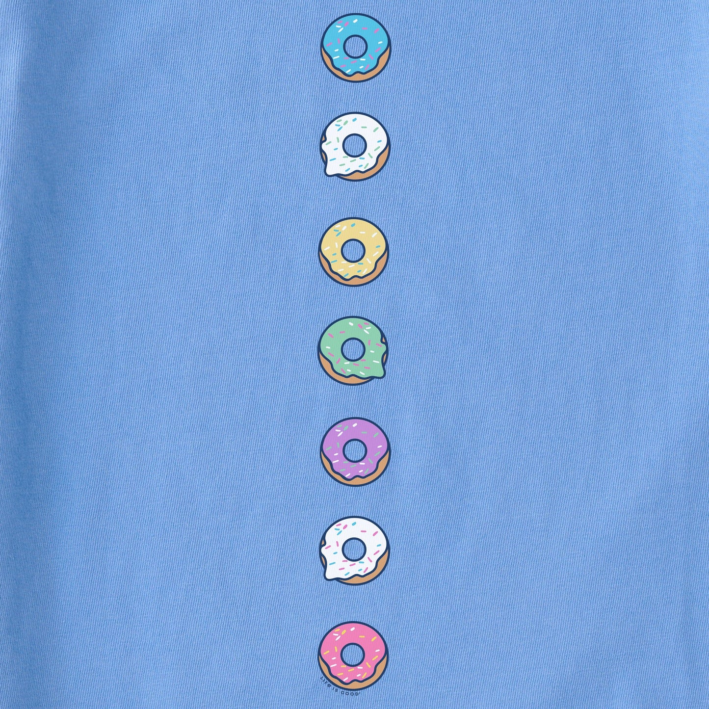 Kids Donuts Long Sleeve Crusher Tee