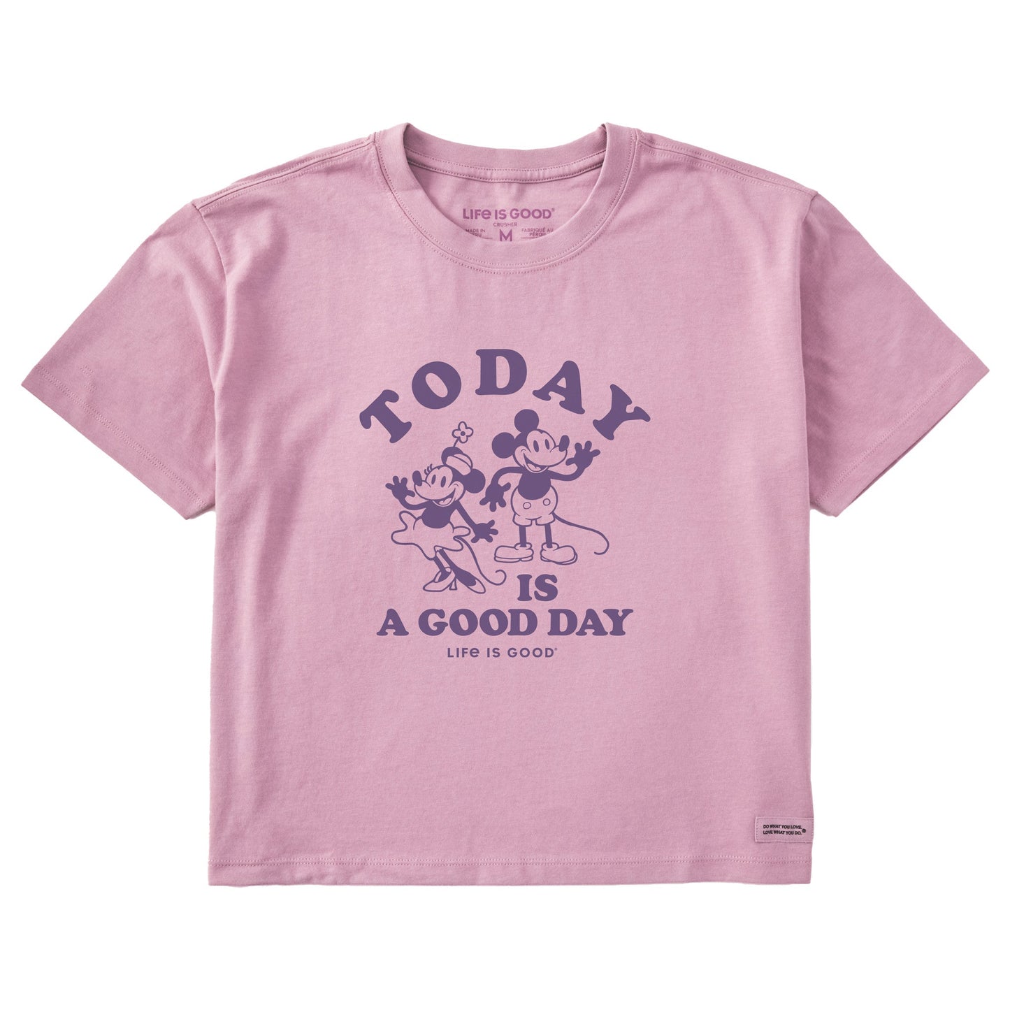 Women's Today is a Good Day Willie Short Sleeve Crusher Boxy Tee