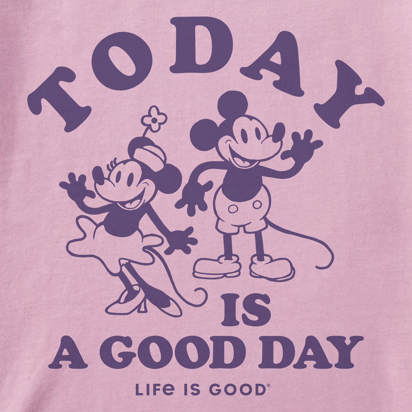 Women's Today is a Good Day Willie Short Sleeve Crusher Boxy Tee