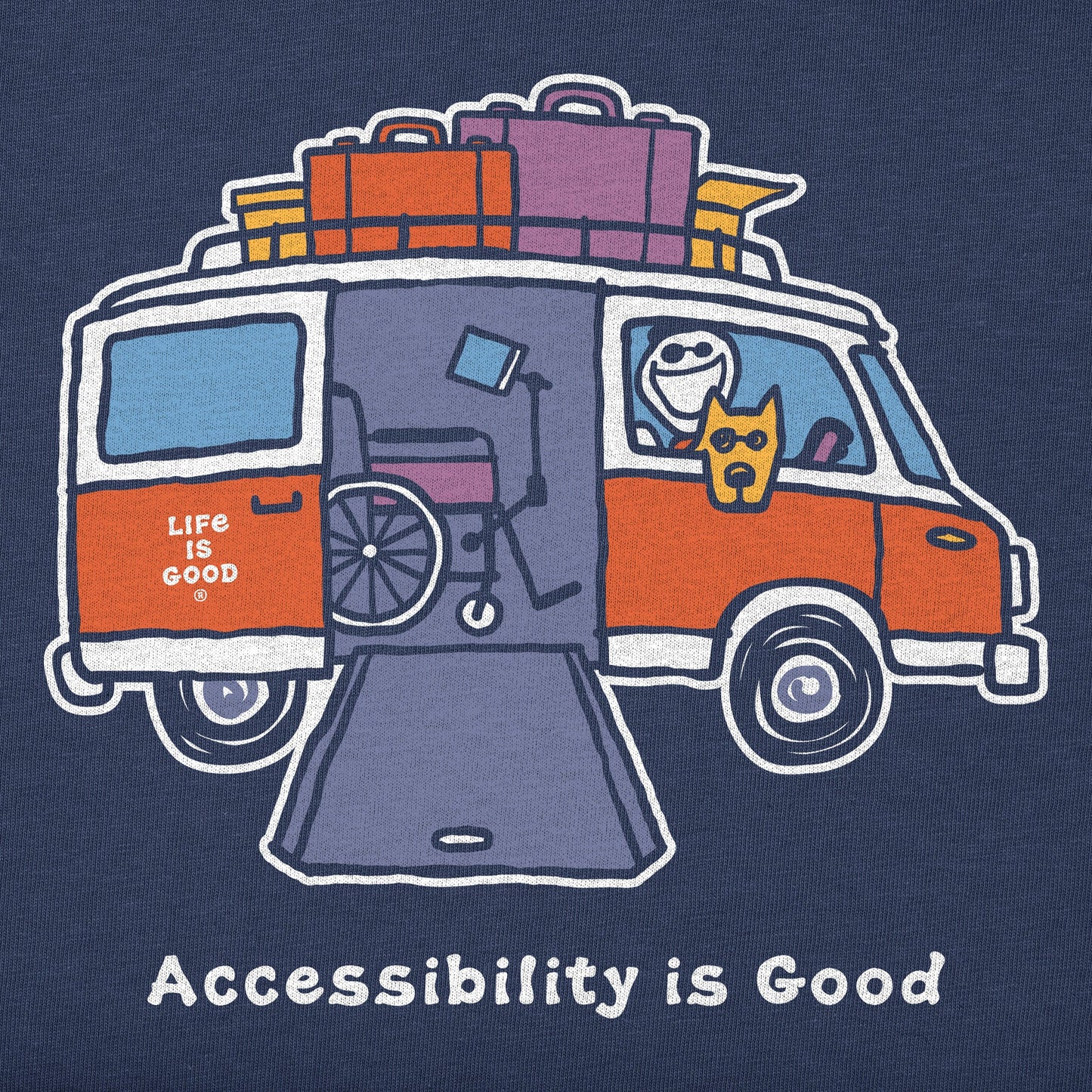 Kids Accessibility is Good Short Sleeve Crusher Tee