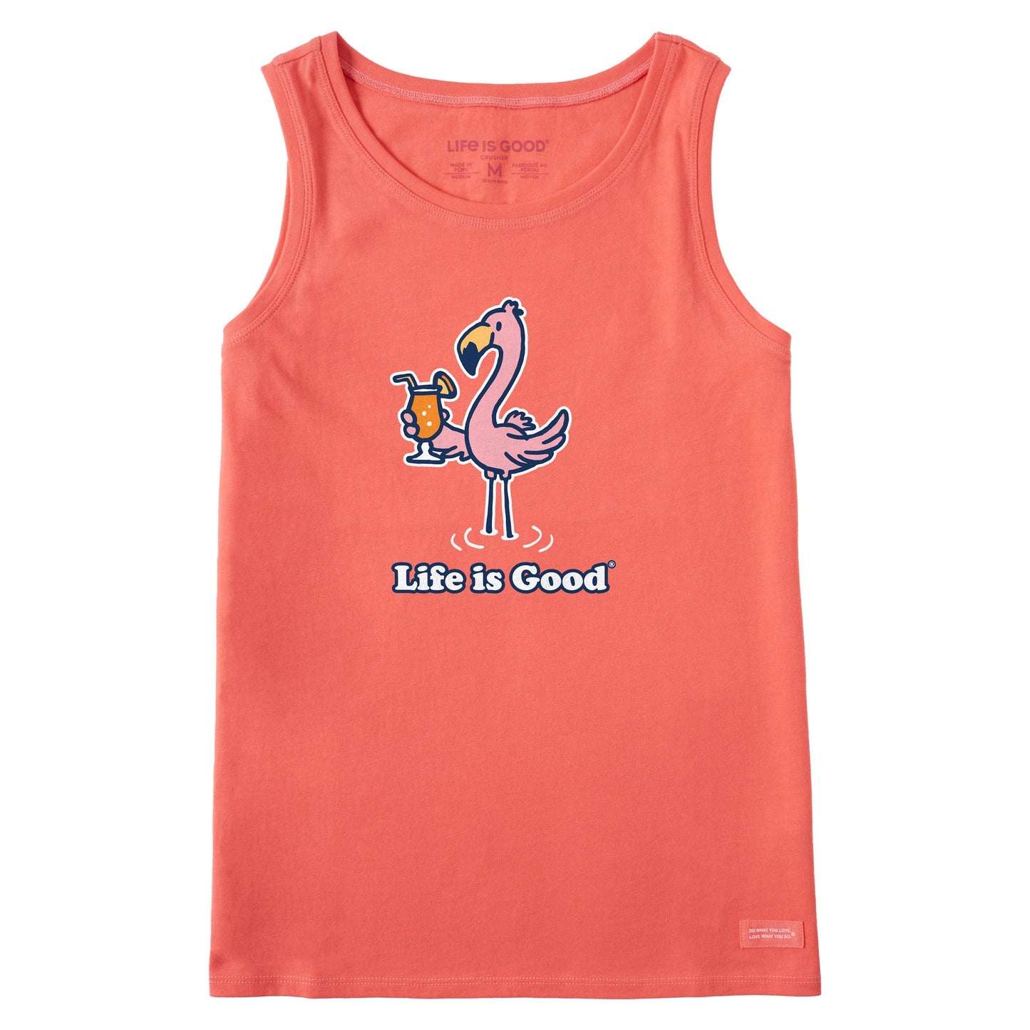 Women's Flamingo Cocktail Crusher Tank