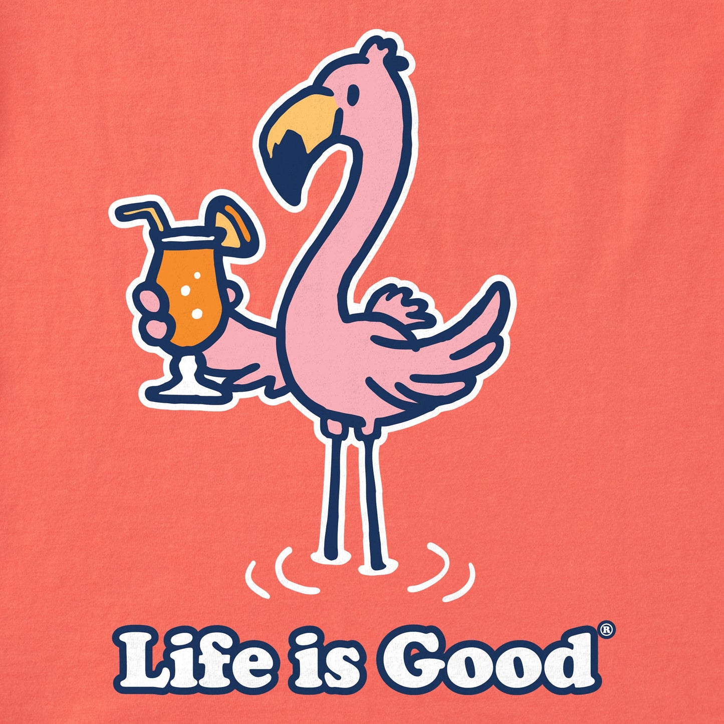 Women's Flamingo Cocktail Crusher Tank