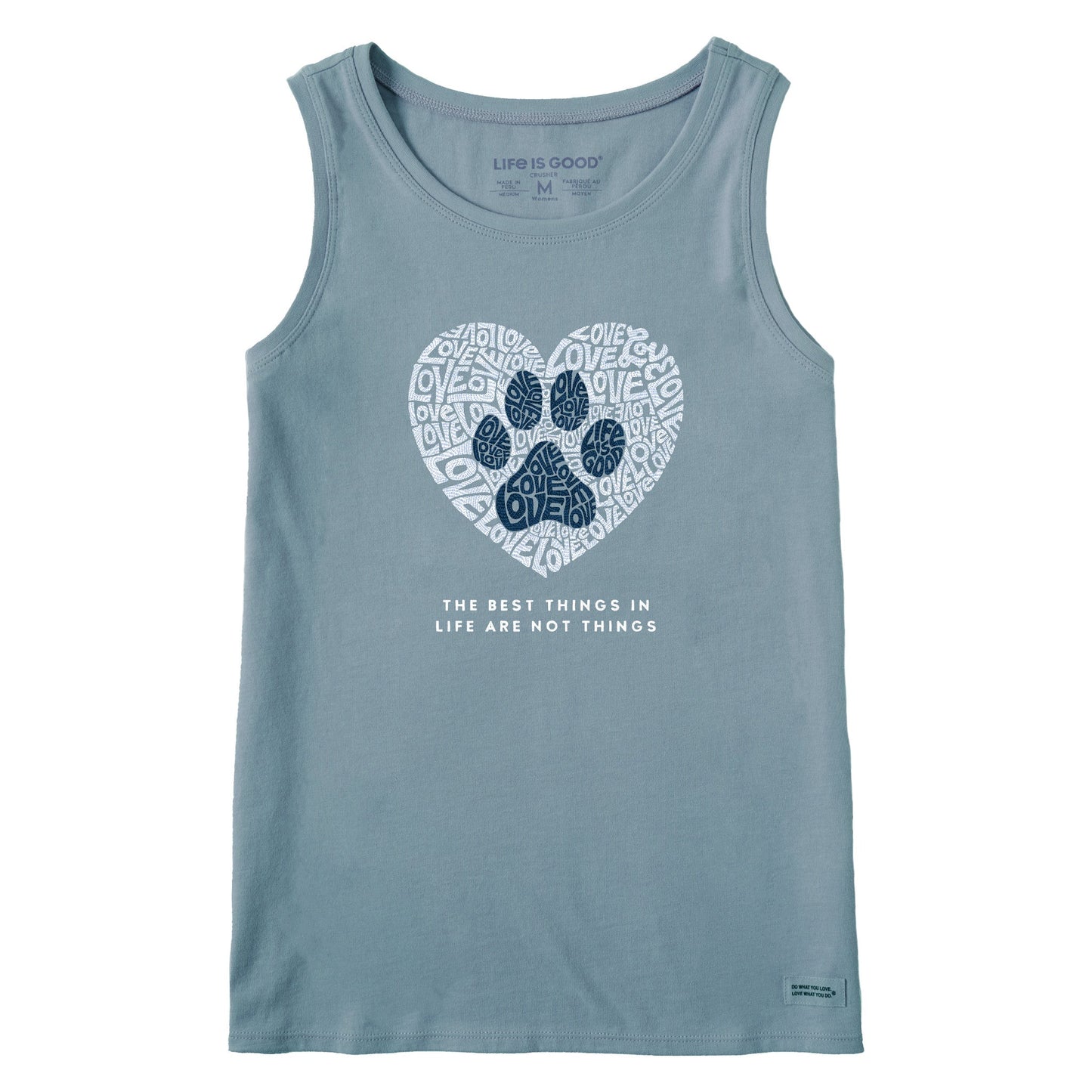 Women's Best Things Paw Heart Crusher Tank