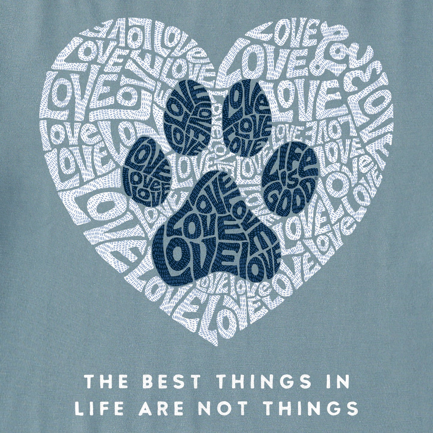 Women's Best Things Paw Heart Crusher Tank